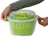 Kela Salatschleuder Mailin PP-Kunststoff grün 17,5cm 24,5cmØ 4,4l, 24,5x24,5x17,5 cm