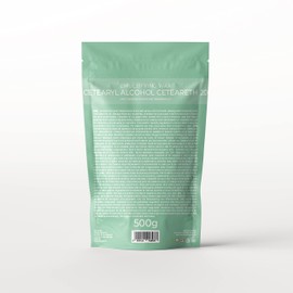 Mystic Moments Emulsifying Wax (Cetearyl Alcohol/Ceteareth 20) 500g | Vegan GMO Free