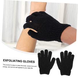 FRCOLOR 4pairs Deep Exfoliating Bath Gloves Powerful Shower Scrubbers for Gentle Skin Cleansing Material for Body Care and Spa Use