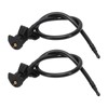 Anlseiod 2Pcs Front Windshield Wiper Washer Jet Nozzles Hose Kit