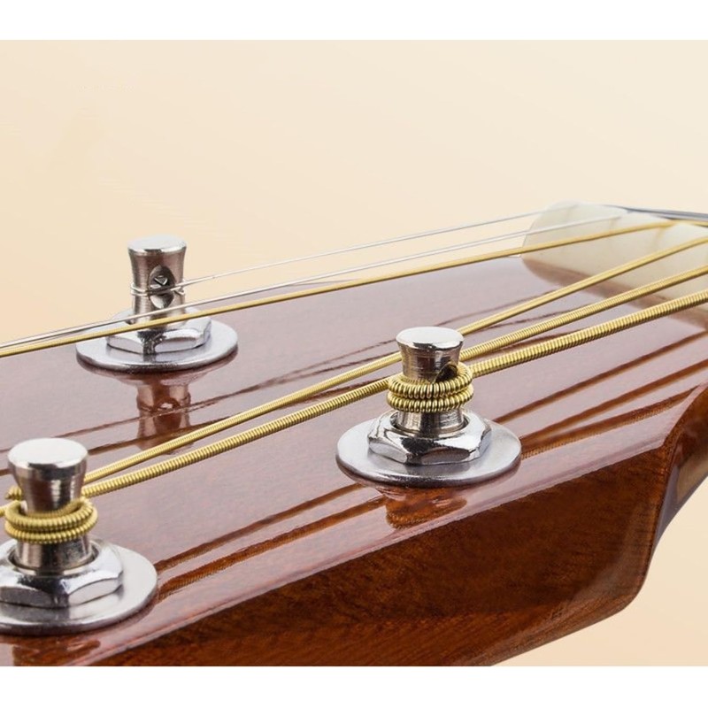 Msagkah Guitar Strings, 1 Set of 6 Acoustic Guitar Strings,