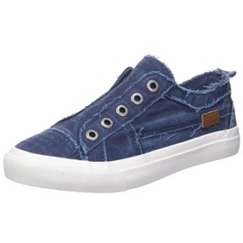 Blowfish Malibu Tenis de Lona para Mujer, Bento Azul, 8 US