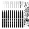 MOLOTOW Blackliner Pen Complete Set, 11 Pens, 1 Set Each