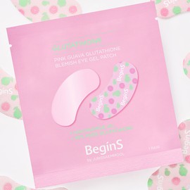 Begins by JUNGSAEMMOOL Pink Guava Glutathione Trace Eye Gel Patch 12g (6PAIRS) / 비긴스 바이 정샘물 핑크 구아바 글루타치온 흔적 아이 겔 패치 12g(6PAIRS)