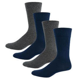 Robert Graham 4 Pack Socks, Navy, One Size