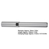 Lathe Extension Rod Collet PullBack Straight Lengthen Milling Accessories C16-DC08-150L