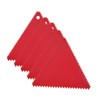 Fenteer 5Pcs Glue Spreader Notched Glue Spreader Small Versatile Reusable