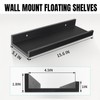 LaVie Home Floating Shelves for Wall Storage Set of 4,
