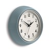 JONES CLOCKS® Ketchup Wall Clock | Round Retro Diner Clock