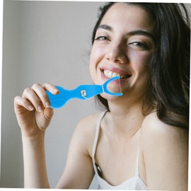 minkissy Oral Floss Dispenser Reusable Floss Holder for Easy Oral Care Essential Tools