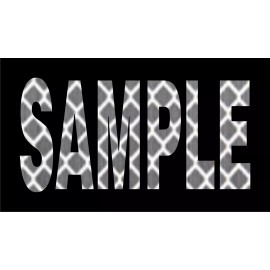 Custom Call Sign Patch Black and HI-VIS 3.5"X2" With VELCRO® BRAND FASTENER