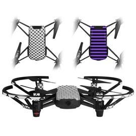 Skin Decal Wrap 2 Pack for DJI Ryze Tello Drone Fishnets Drone NOT Included