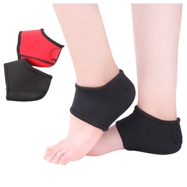 Ranvi Heel Supporter, 2 Pieces for Both Feet (Total of 4 Pieces), Heel Pad, Plantar Fasciitis, Heel Protection, Exfoliating Care, Kendo (Medium)
