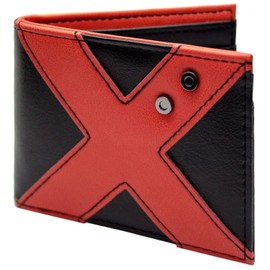 My Hero Academia Bakugou Katsuki Character Outfit Wallet Bi-Fold ID & Card Holder, Black