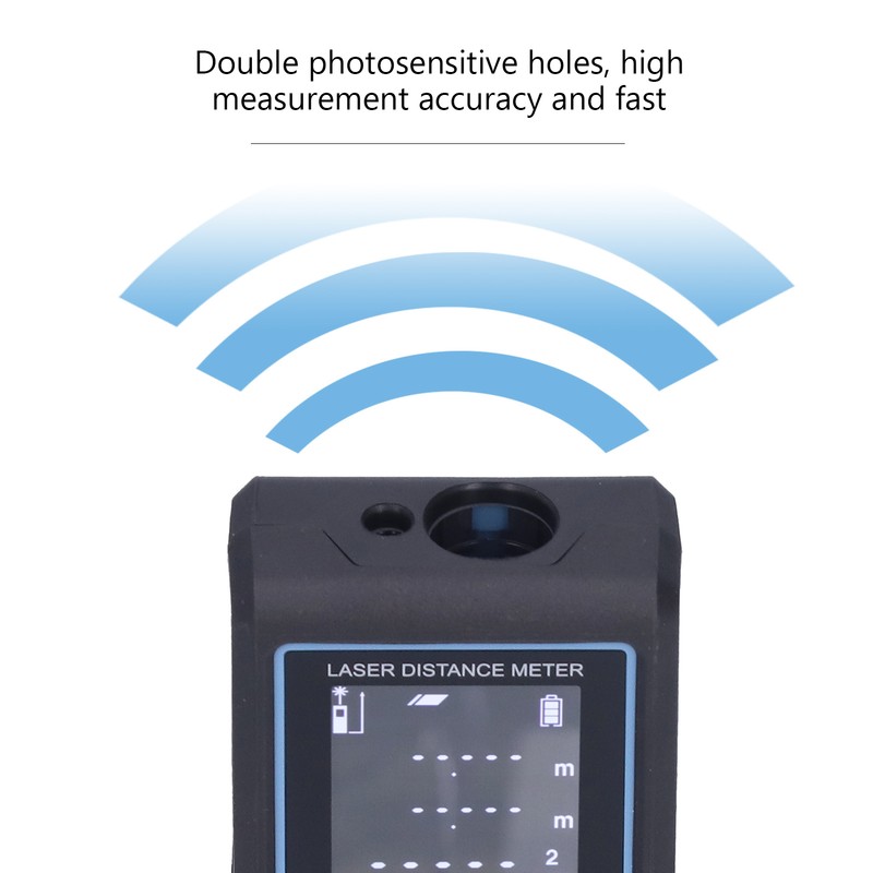 S60 Laser Rangefinder with Backlight Handheld Electronic Infrared Distance Meter