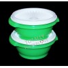Tupperware 2 Tupperware Servalier Bowls 10 oz. Set Green &