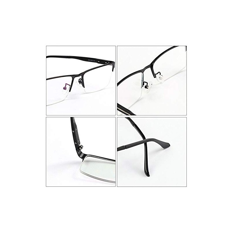 WENDA 調光 変色 フォトクロミック老眼镜 男性 釣り 遠足 (ブラックBla, 2.0)