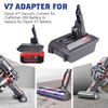 BTRUI for Dyson V7 Battery Adapter for Craftsman 20V Battery