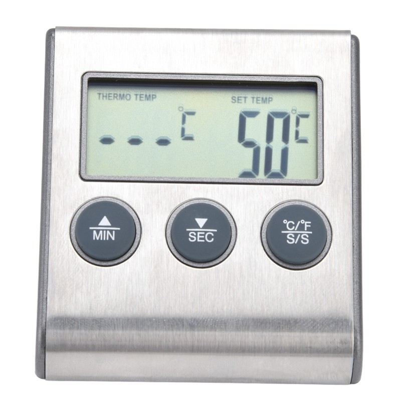 Digital Touchscreen Food Thermometers High Accuracy Waterproof Portable Meat Thermometers