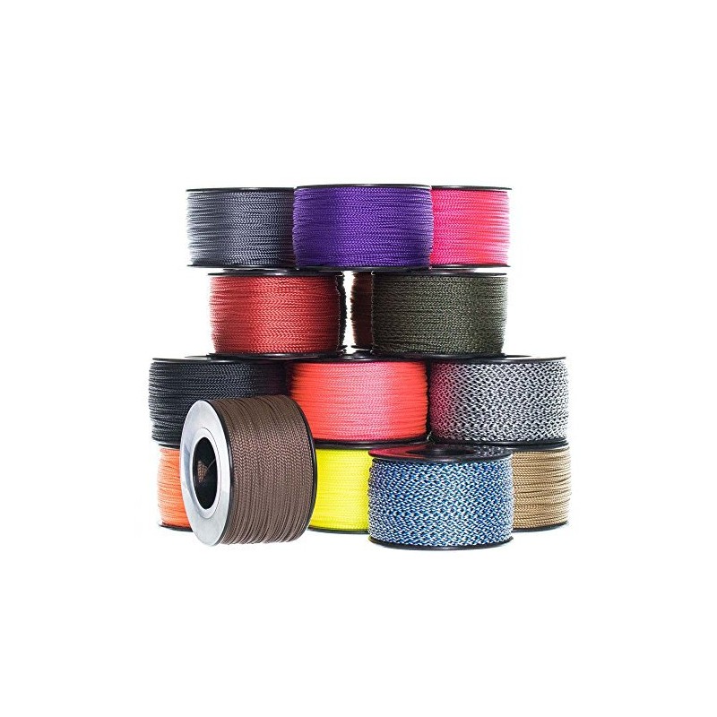 Neon Orange NS17 .75mm x 300' Nano Cord Paracord Made