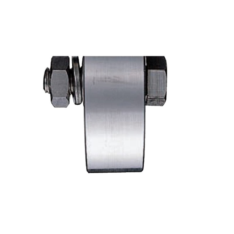 Yokozuna JCS-0602 Stainless Steel Heavy Door Wheel, Flat Type, 2.4