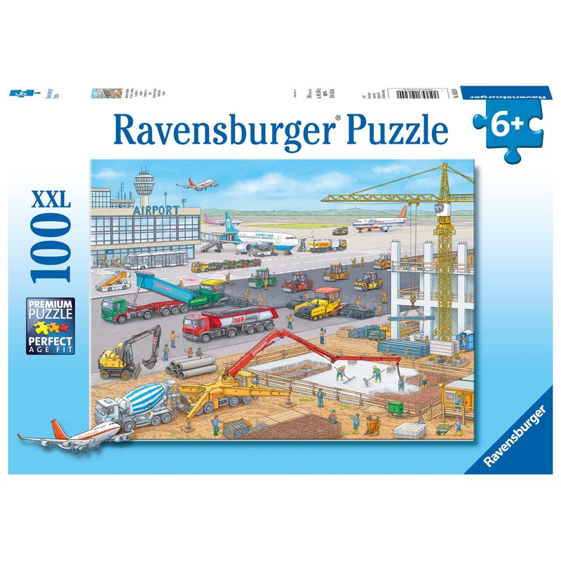 Ravensburger 10624 Construction at The Airport Jigsaw Puzzles