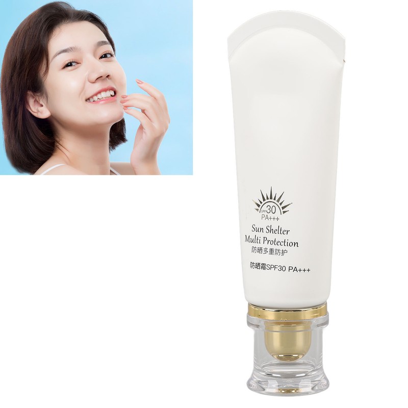 50g Sunscreen SPF 30 PA+++ Facial Sunblock Waterproof Ultraviolet Isolation