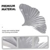 FUNOMOCYA Realistic Iron Ginkgo Leaves Pcs Home Office Table Decoration