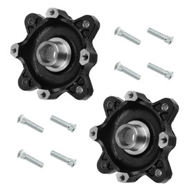 JAVIK Front Left & Right Wheel Hub Compatible with Polaris Ranger 800 Diese-l 900 700 RZR 900 800-4 570 ACE 570 900 OEM# 5137127-067 5137659-067 5136254-067 5142569-067 5137539-067 7517871