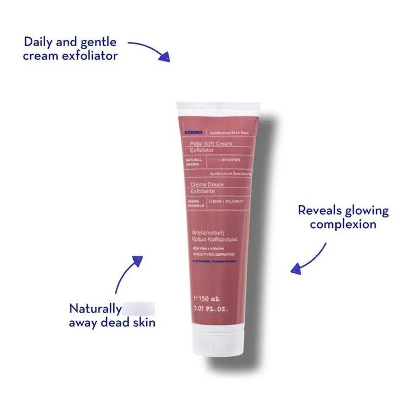 Korres Apothecary Crema Facial Exfoliante De Rosa Silvestre Normal A