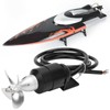 Waterproof Brushless Motor 6S 24V Underwater Thruster Metal Paddle fit
