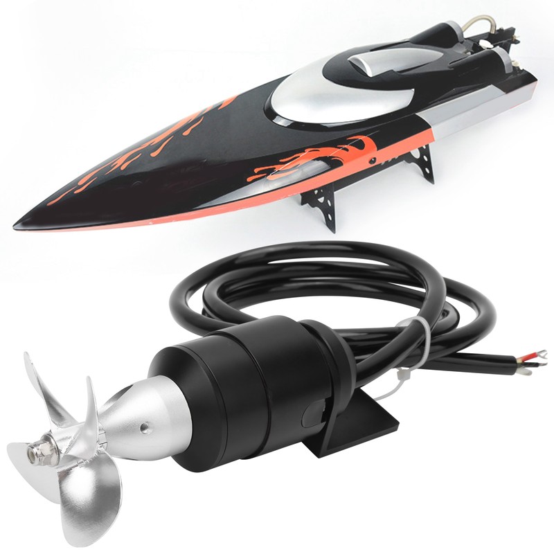 Waterproof Brushless Motor 6S 24V Underwater Thruster Metal Paddle fit