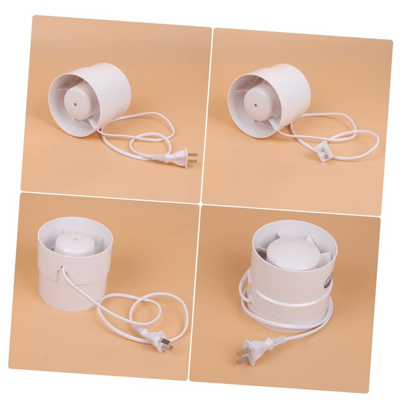 KONTONTY Home Ventilation 4 Inch Duct Exhaust Fan Quiet Circular