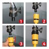 HAFRILY Hose Pipe Tap Connector 16-21mm Mixer Tap Universal Tap