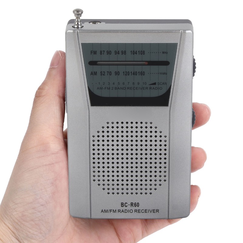 Portable Radio Portable Pocket Small Mini Multifunctional Practical AM FM