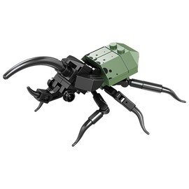 WEAREWE Insect Buidling Blocks Toy Set Birds Butterflies Praying Mantises Beetles Dragonflies Nature Decorations Adults Boys Girls Toys 80041-4 64PCS