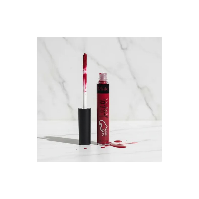 Labial Indeleble Mia Terra Cosmetics Color Rojo