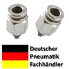 Pneumatic VA Plug-In Fitting M5 to 6 mm Pneumatic Hose