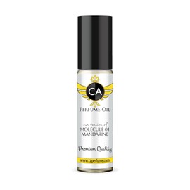 CA Perfume Impression of Molecule 01 Mandarine For Women & Men Replica Fragrance Body Oil Dupes Travel Size Long Lasting Attar Roll-On 0.3 Fl Oz/10ml