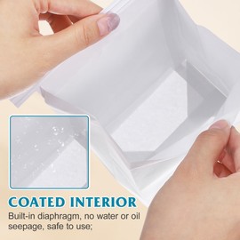 COHEALI Einwegbeutel zum Erbrechen, 25 Stück, Spuckbeutel für Schwindel und Reisen im Auto