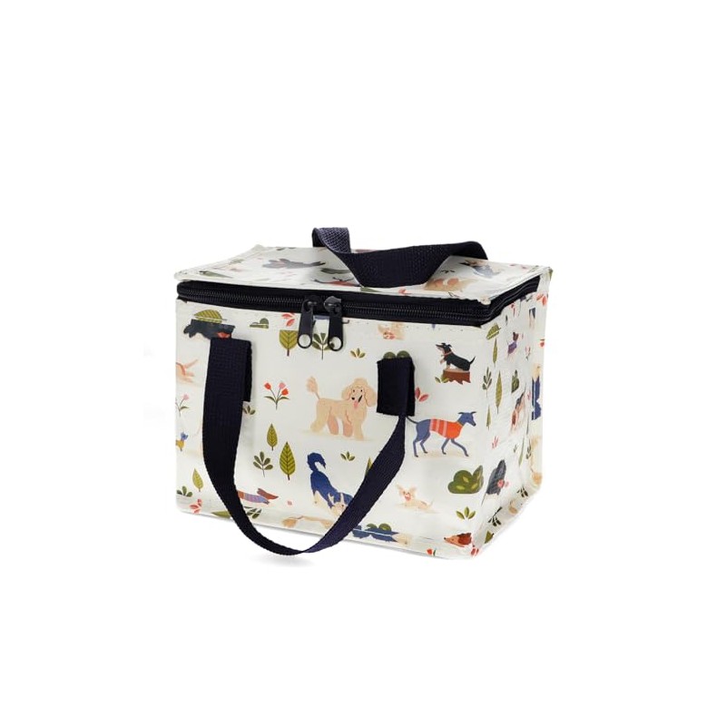 Rex London Lunchtasche Hunde Park isolierte Snacktasche Hunderassen