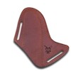 ADAM KNIVES Leather Knife Sheath For Belt, Slanted Pancake Sheath,