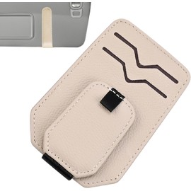 Clip Soporte para Gafas de Sol del Visor Accesorios Organizadores para el Interior Automotriz Sujetador Magnético de Gafas de Sol para Visor del Coche para SUV, RV, Automóvil, Camión, Sedán,