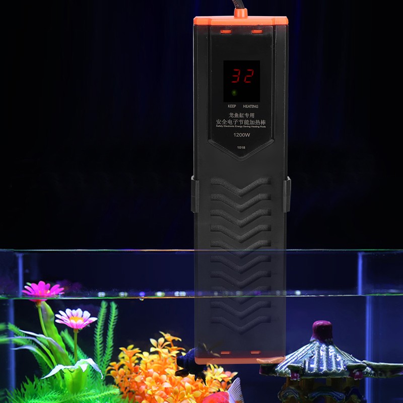 Digital Display PTC Explosion proof Heater Rod for Aquarium Fish