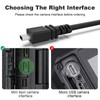 Arzweyk Replacement USB Camera Data Transfer Cable Cord Compatible with