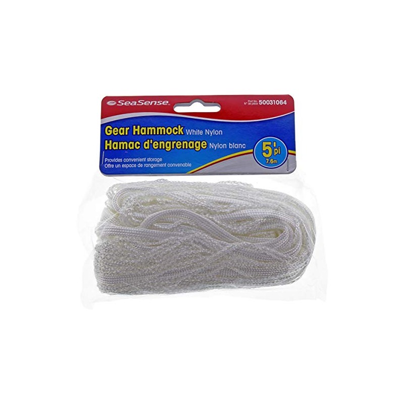 SeaSense Nylon Gear Hammock, White