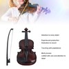 Kids Violin Toy Instrument Realistic Looking Educational Simulation Miniature Violin
