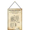 Blechschild With cord 30 x 20 cm United States Patent