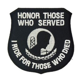 POW MIA Honor Those Who Served Patch, Military Patches