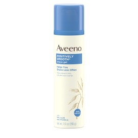 Aveeno - Active Naturals Positively Smooth Shave Gel with Natural Soy - 7 oz.